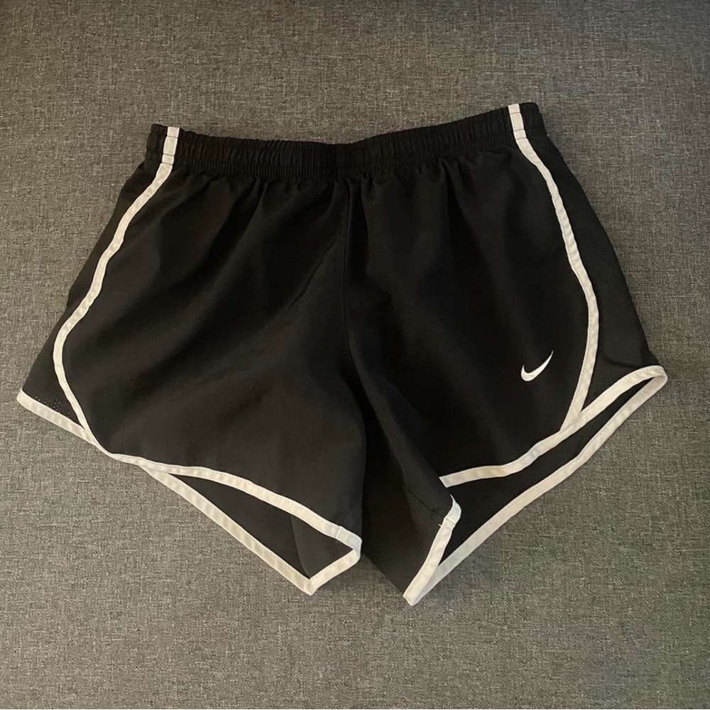 Nike Girls Black Running Shorts Dry-fit